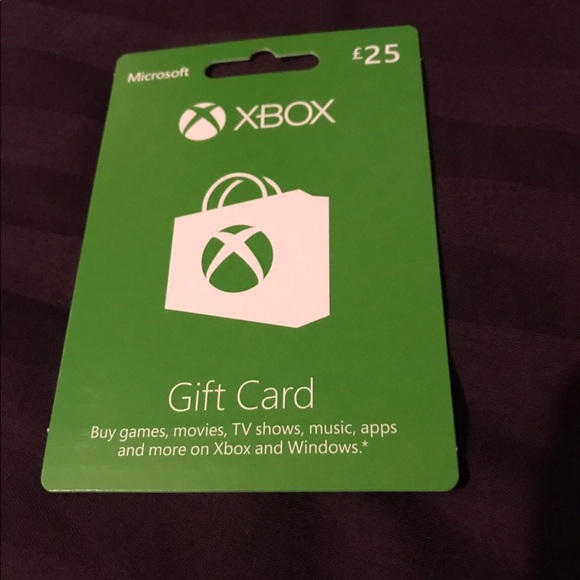 25 dollar Xbox gift card - Picture 1 of 2